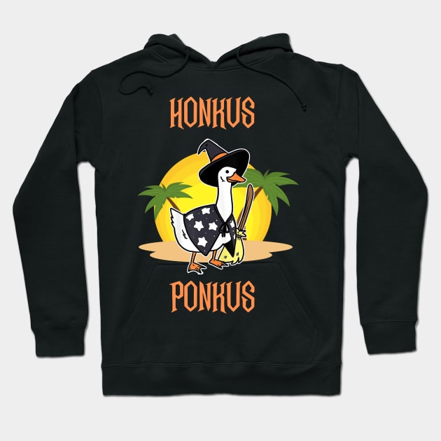 Honkus Ponkus | Honkus Ponkus Duck | Halloween Hoodie by OrionBlue